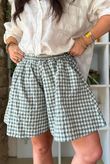 Nonni Gingham City Short Khaki